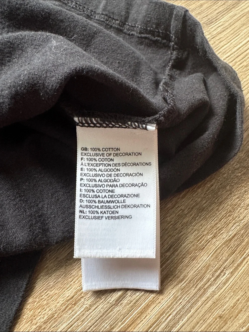 The North Face Black Long Sleeve Logo Tee